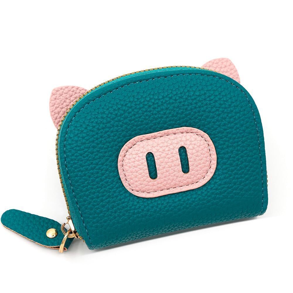 9223 Cute Credit Card Holder Wallets Large Storage Space Accordion Zipper
